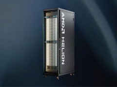 AMD Helion 智能体 AI 计算机架示意图